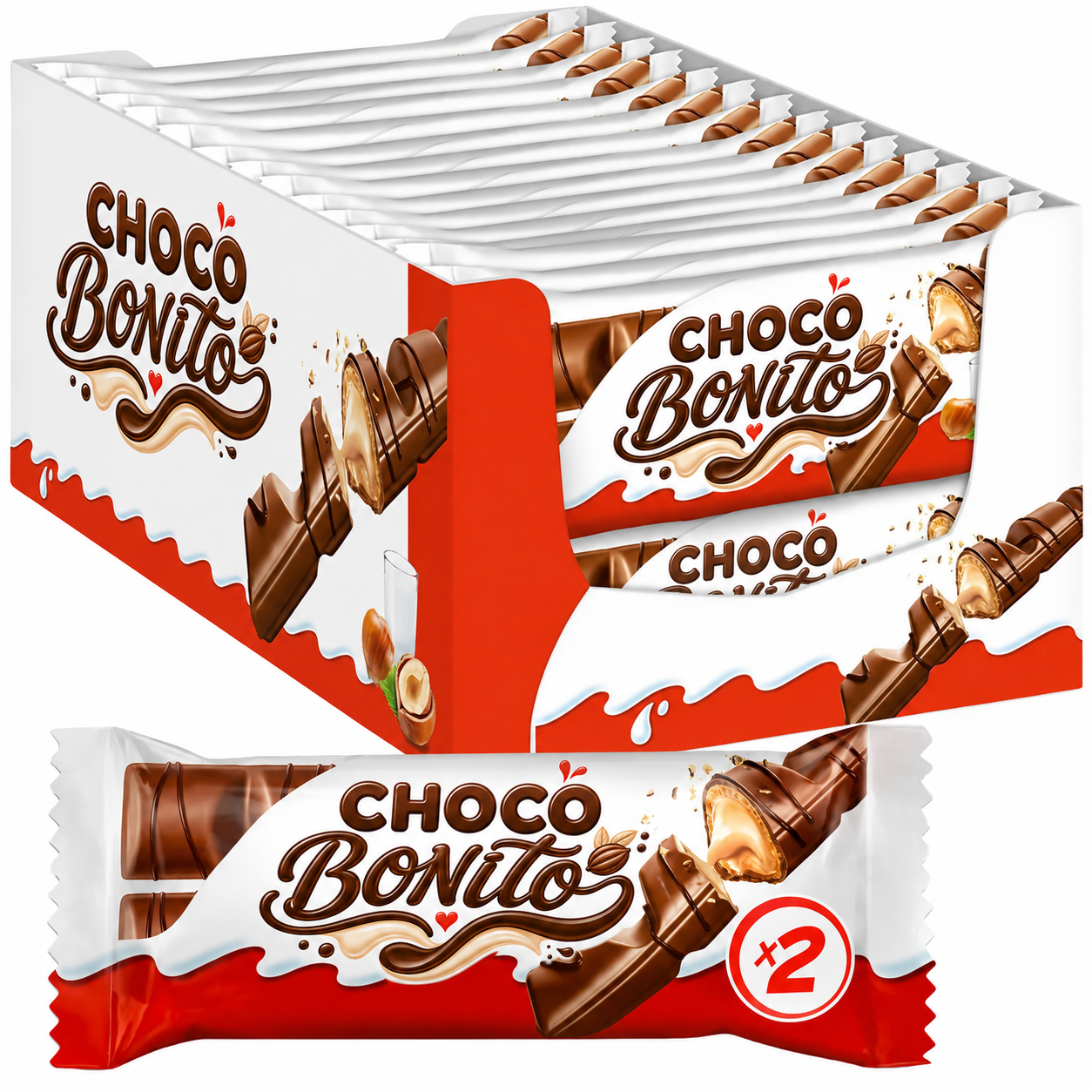 Choco Bonito - boîte de 30 x 43g
